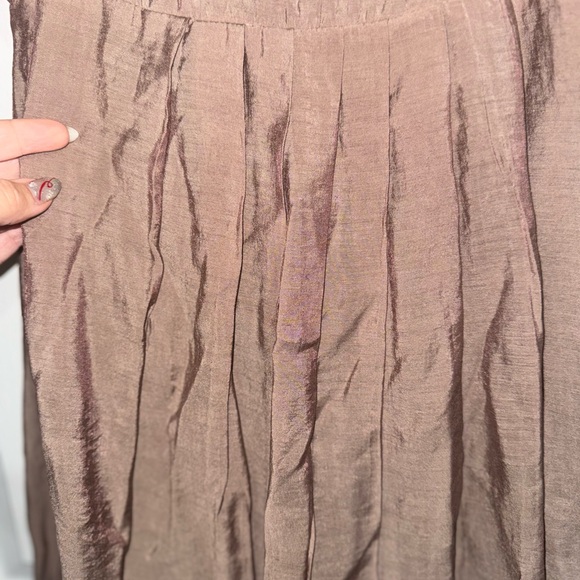 Umgee Brown Dress with Floral Embroidery - Picture 2 of 7